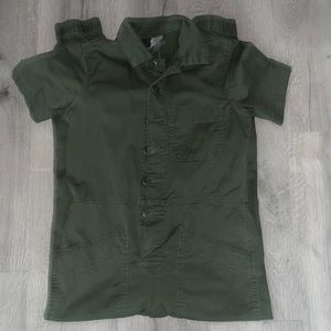 Olive Green Jump Suit